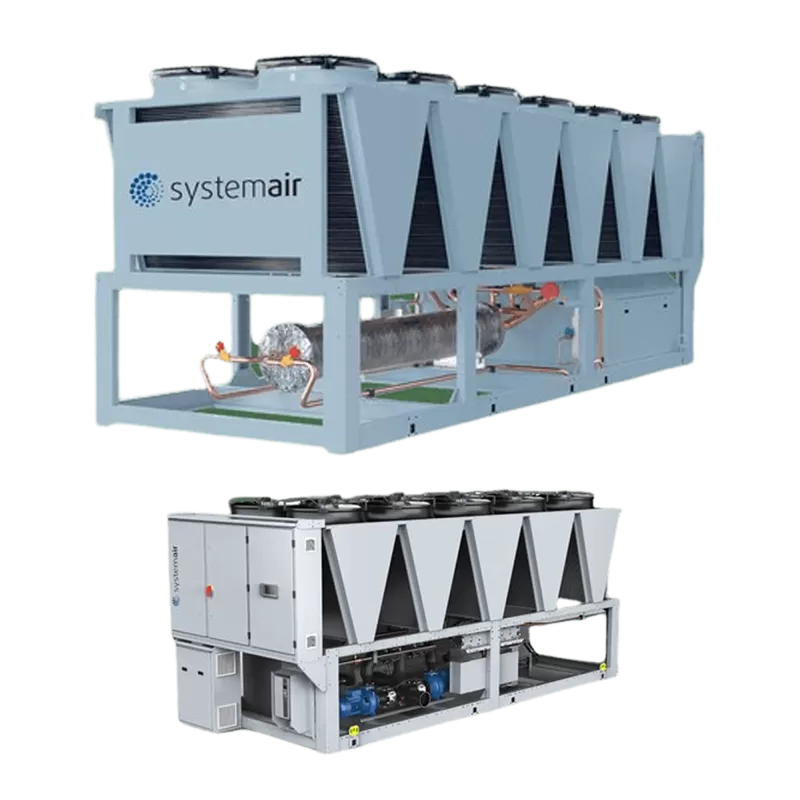 SYSCREW Chillers de alta capacidade